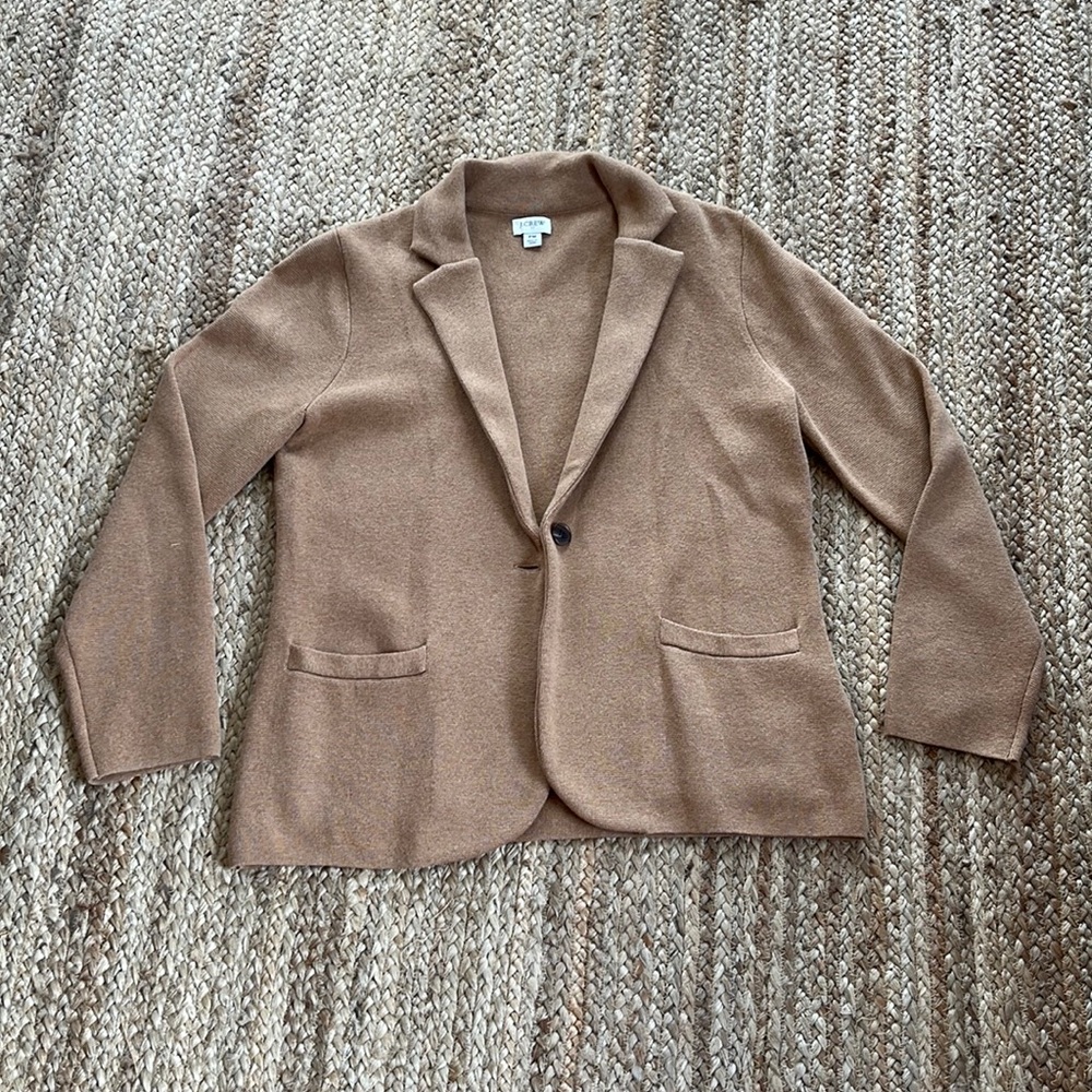 J. Crew sweater blazer